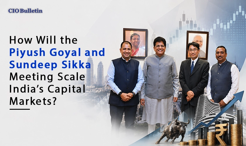 Piyush Goyal and Sundeep Sikka meeting